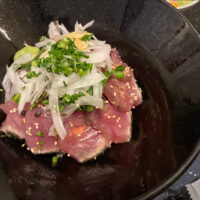 博多駅前魚料理一承福岡本店の個室でランチ！季節のカツオのタタキ丼